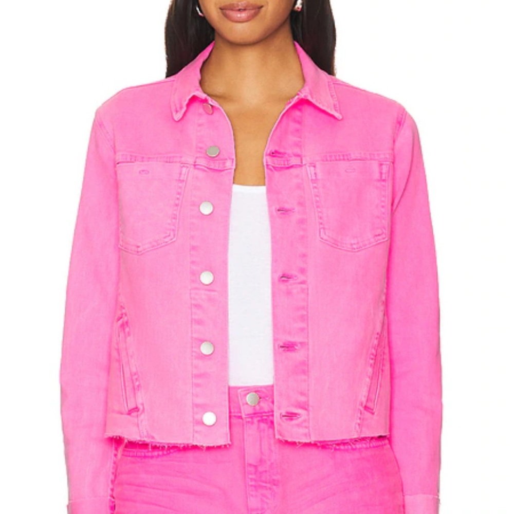 L'Agence Janelle Slim Raw Jacket